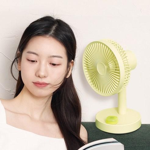 블루필 바셋2 무선 저소음 미니 탁상용 선풍기 - 탁상용 | 쿠팡