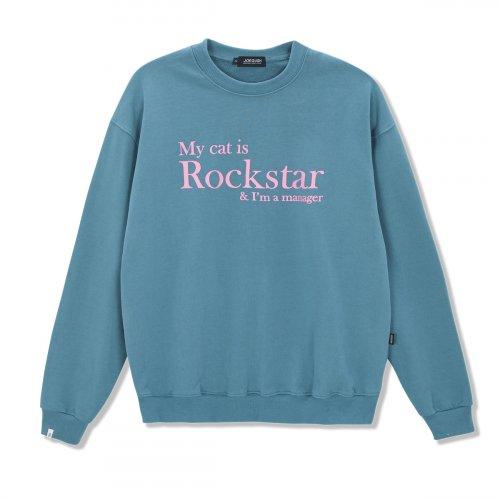 My cat is Rockstar Sweatshirts (Serenity/Baby Pink)