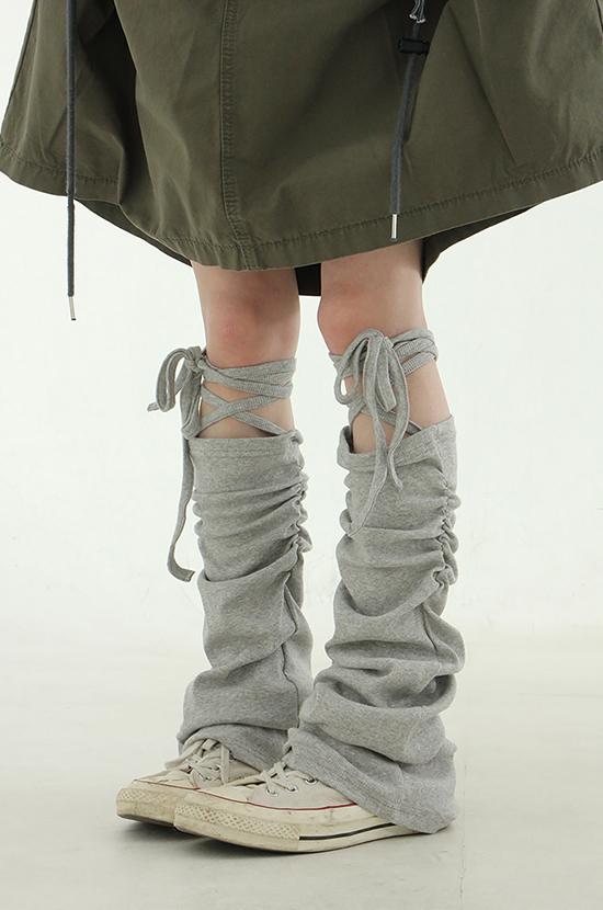 로컬맨션 sihrring golgi boot-cut leg warmer