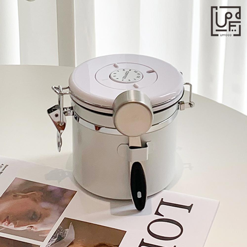 커피 원두 보관용기 보관통 로얄비아 에어리스 밀폐통 1.2L