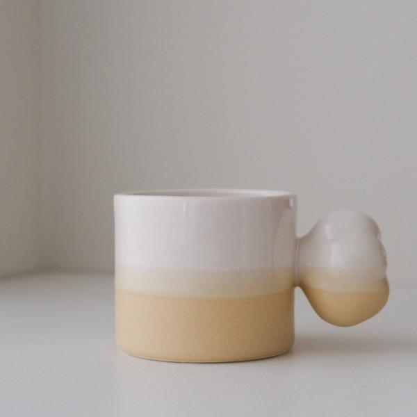 Cotton Wool Cup 02 (Texture / White Sand)