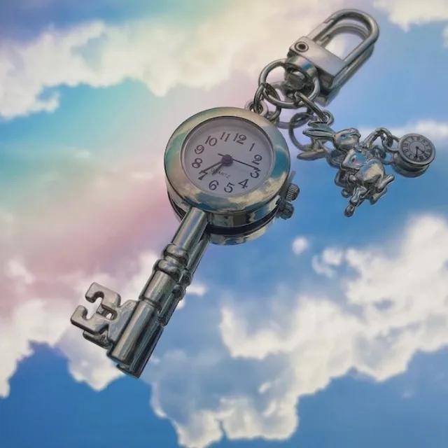 시크릿 열쇠 회중시계 키링