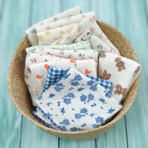 4겹 거즈 손수건 11종