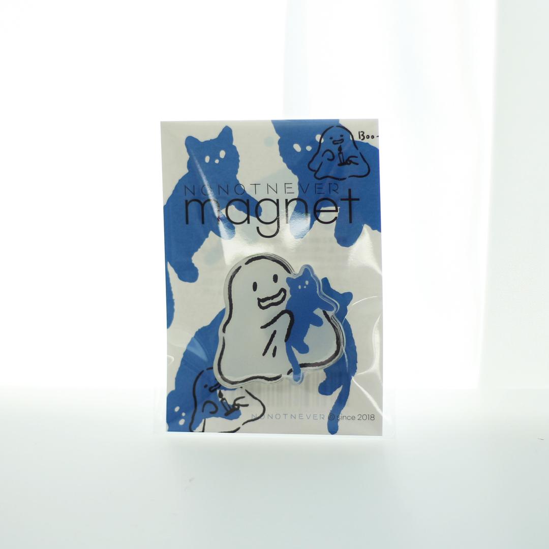 [마그넷] 유령과고양이 냉장고 자석