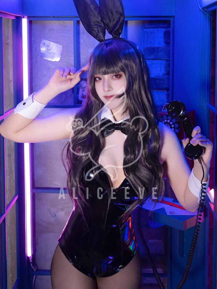 블랙 바니수트 바니걸 바니보이 코스프레 의상 SET