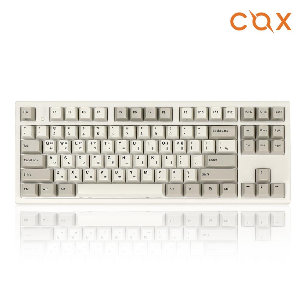 COX 엔데버 오리지널 레트로 PBT 무접점 텐키리스 키보드 50G