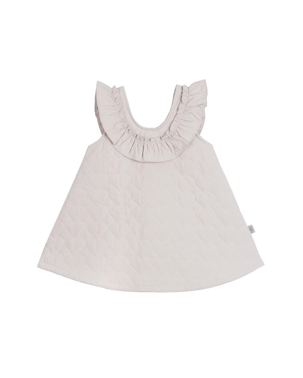 [a.toi baby] Winnie Quilted Dress Cream
