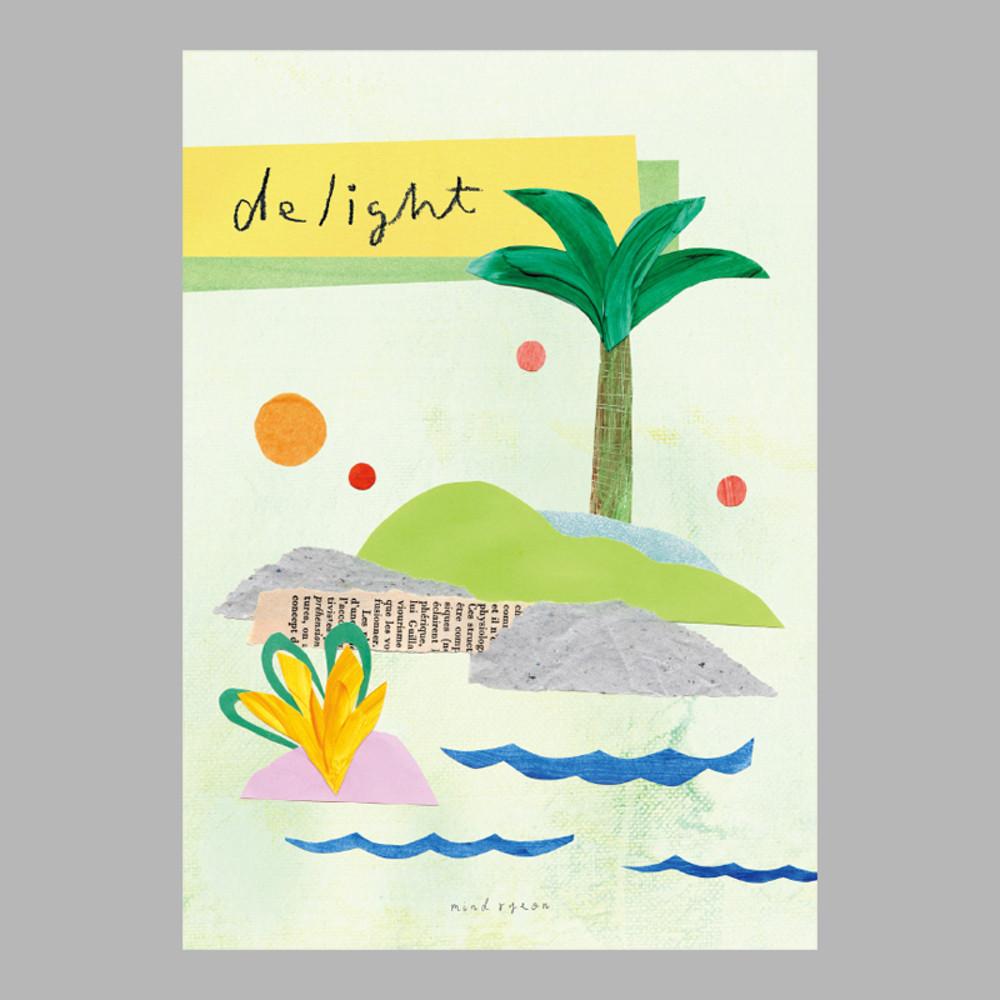 [4차입고] delight, 여름 딜라이트, 여름 / 마음담으련 / 꼴라주 그림책