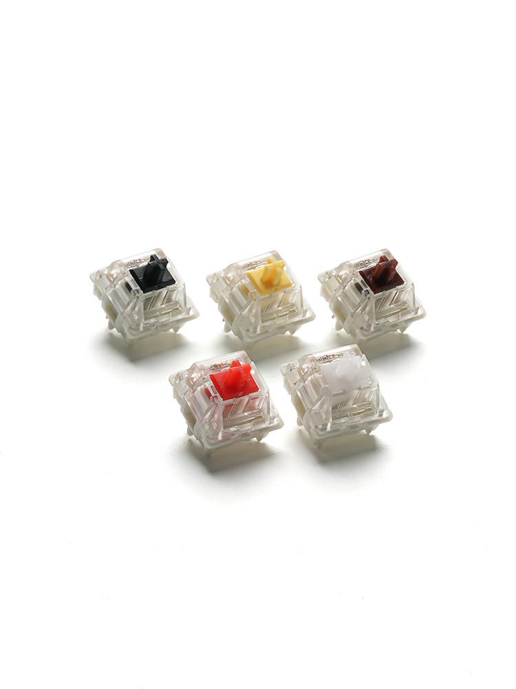 게이트론 키보드 스위치 풀윤활 저소음 축교환 3핀 5핀 90개 공방윤활 커스텀키보드