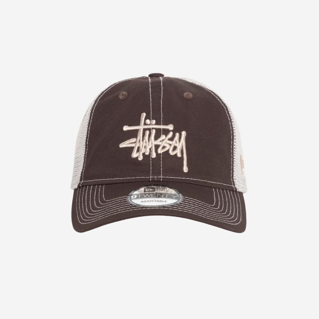 Stussy New Era 9twenty Basic Trucker Brown