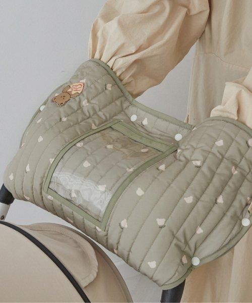 패딩 유모차 핸드머프