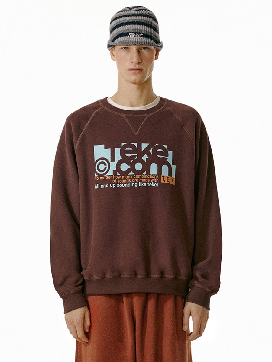 Folder Sweatshirt Brown