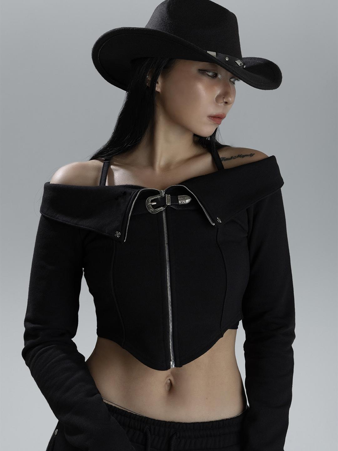 Western Off-shoulder Top