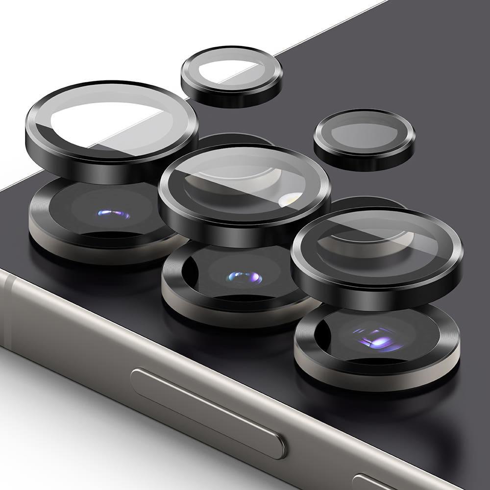 갤럭시 풀커버 보호 필름 링케 카메라 렌즈 프레임 강화유리 갤럭시S25 울트라, 2매입