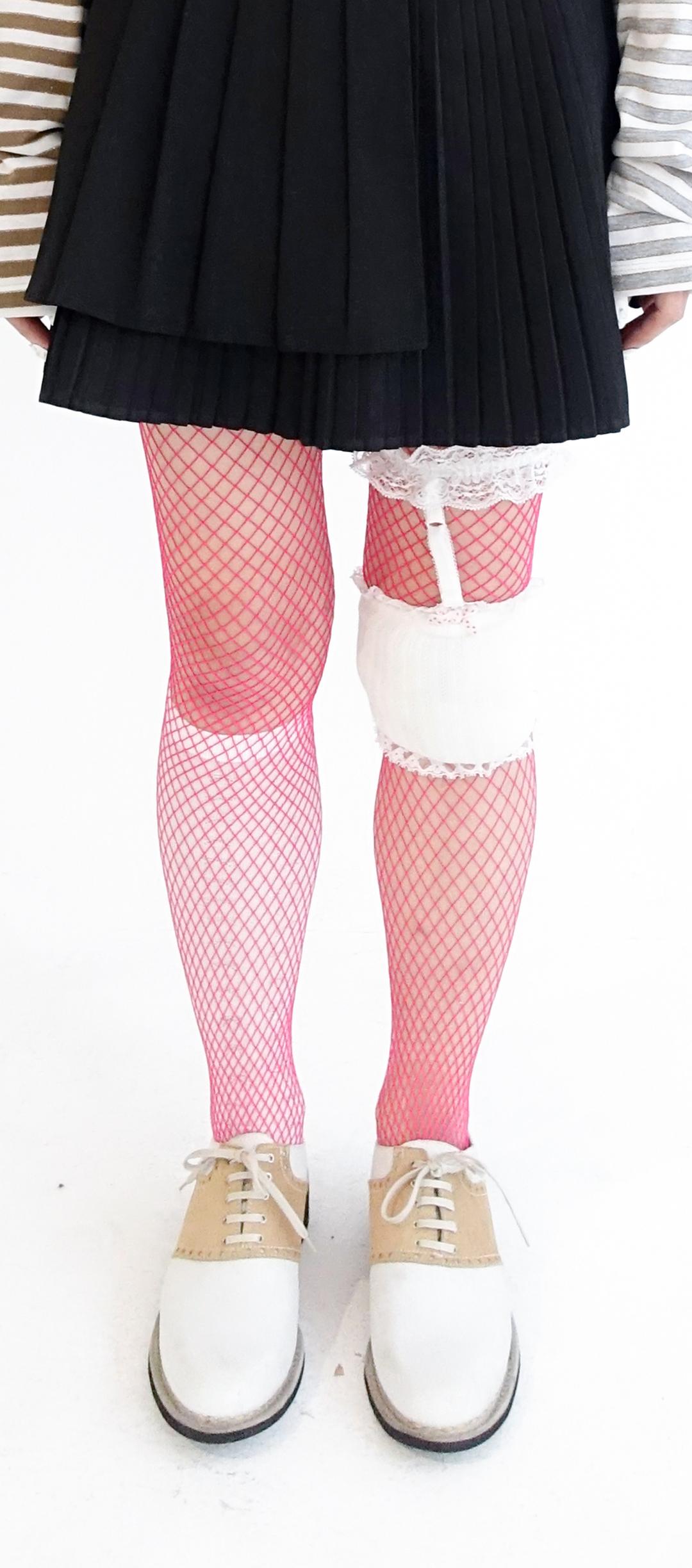neon color net stocking
