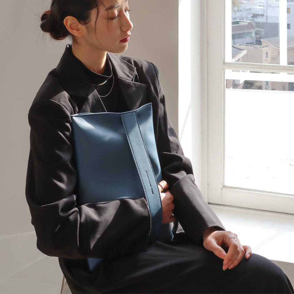sailors 가죽 핸들 스트랩 노트북 파우치 LG 그램 삼성 갤럭시북