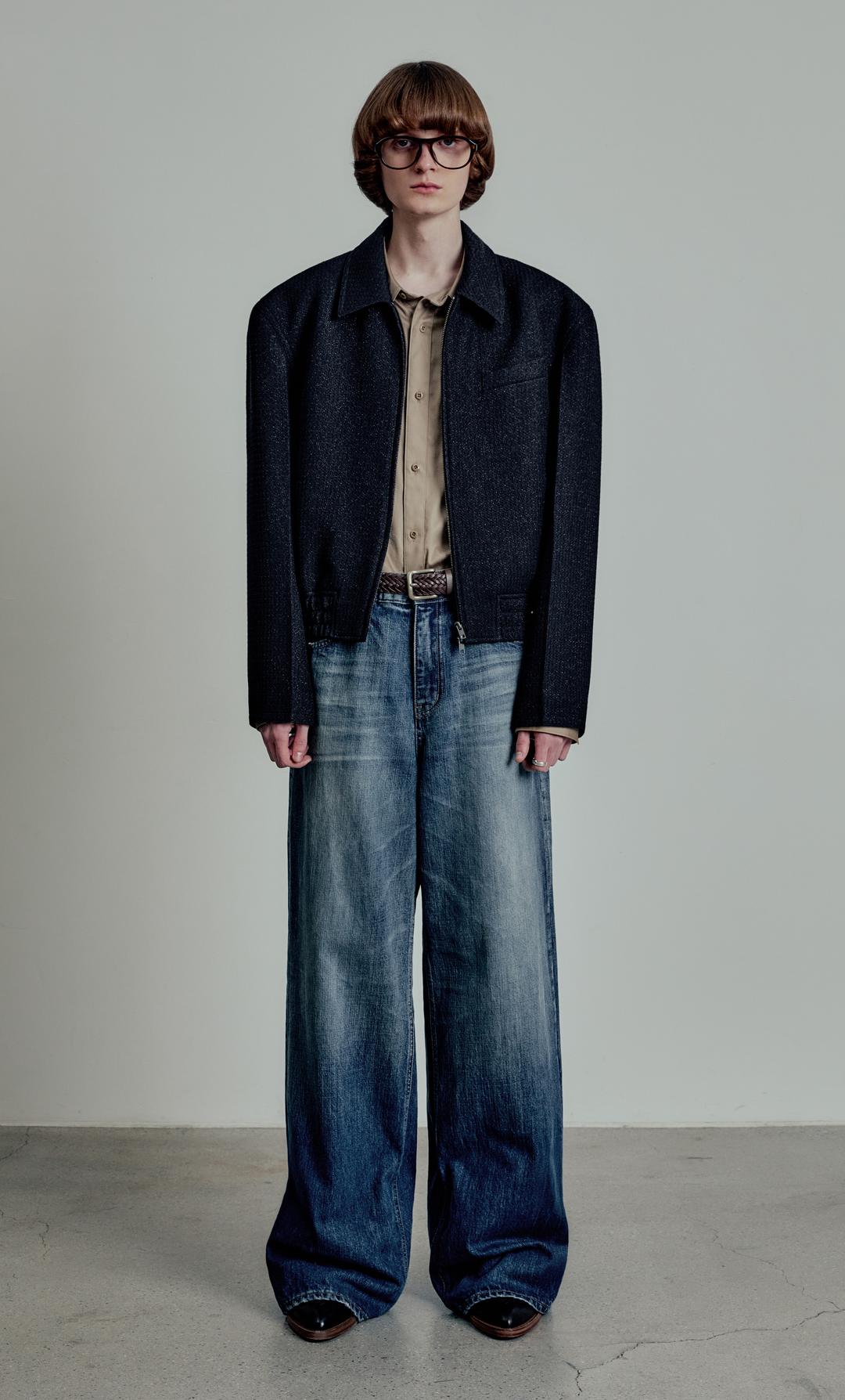 빅보이 와이드 데님 SMOKING BLUE