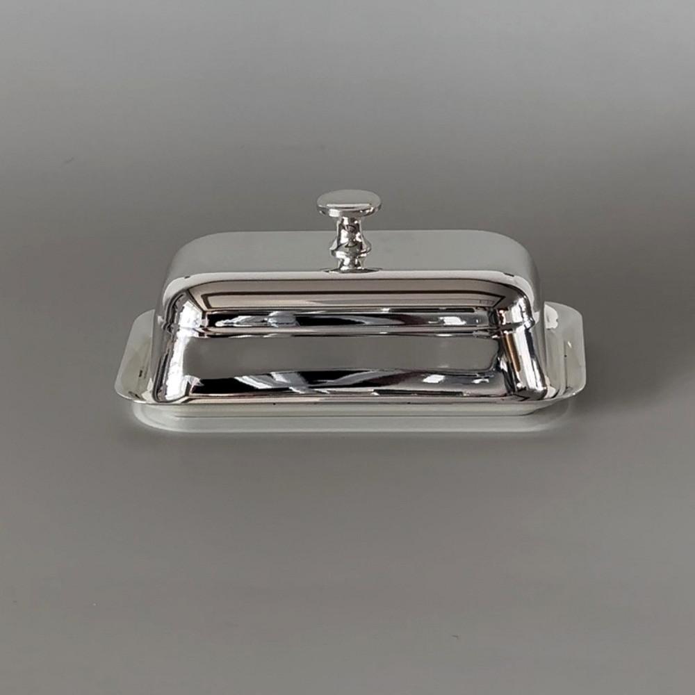 라파예트 실버 직사각 메리 버터디쉬