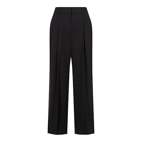 ★김나영,보라끌레르 픽!★1차 리오더★ WOOL 턱 와이드 팬츠