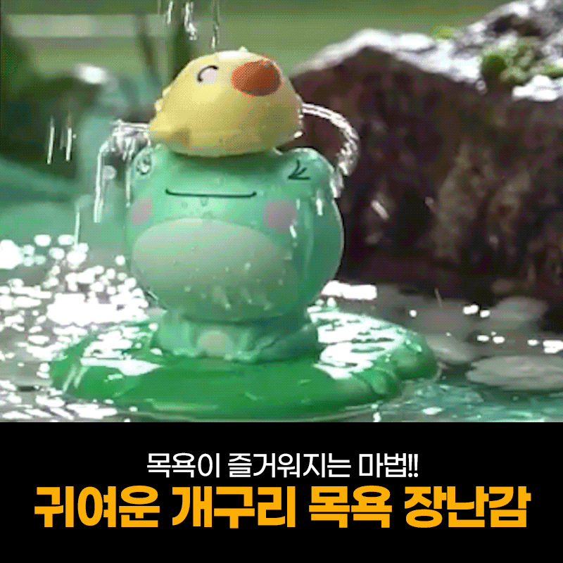 리빙앤팩 즐거운 목욕놀이 프로그