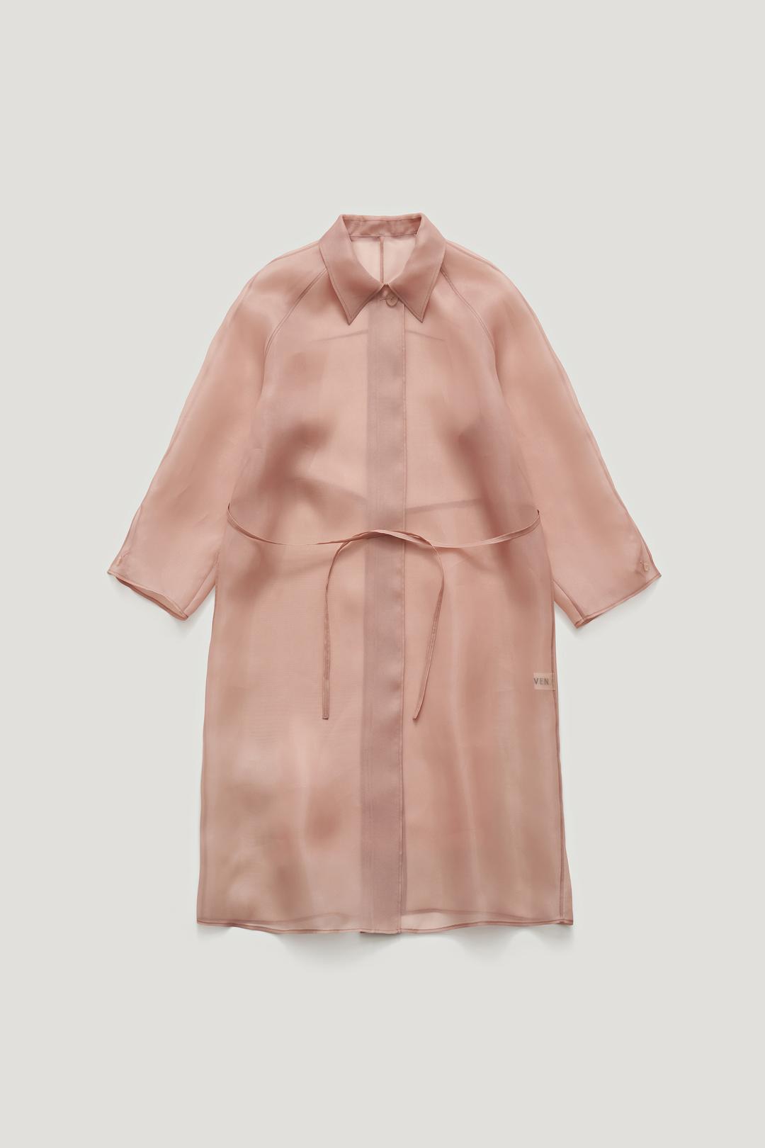 CARDIFF BACK DART COAT_PEACH FUZZ / ₩248,000