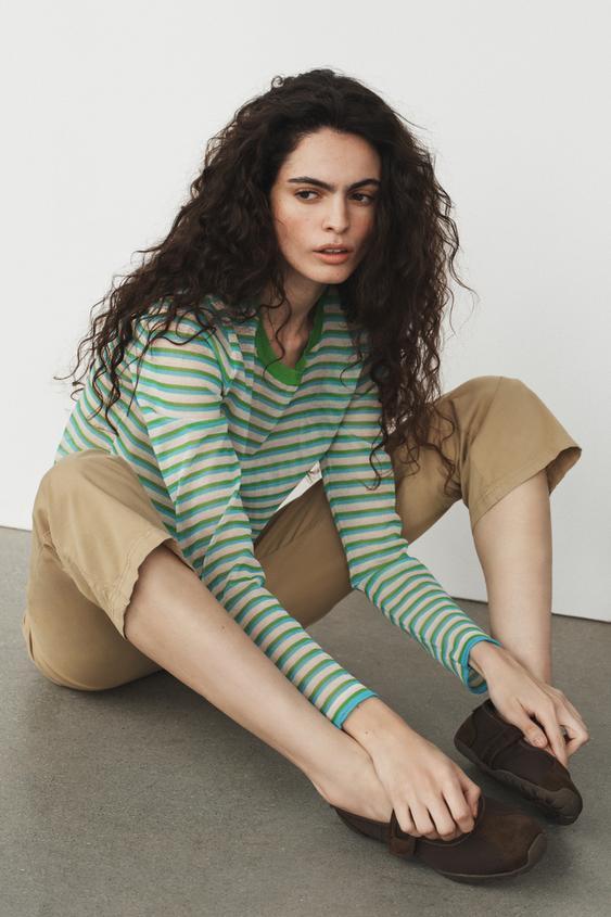 스포츠 발레리나 플랫슈즈