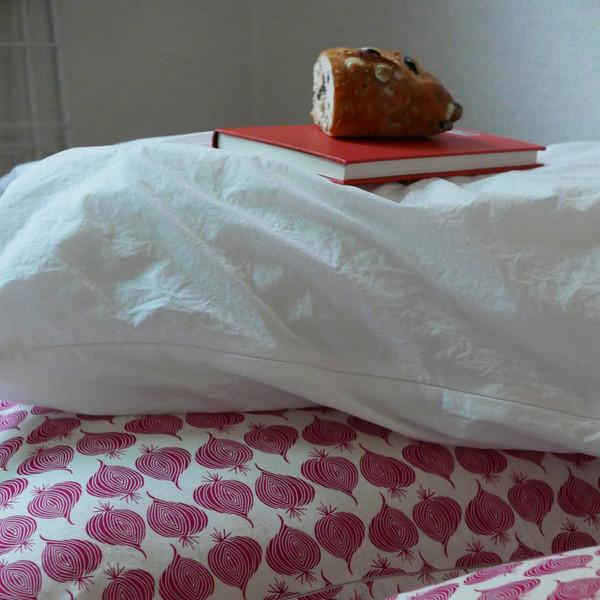 [PILLOW COVER] PURPLE ONION_SOFT COTTON FABRIC