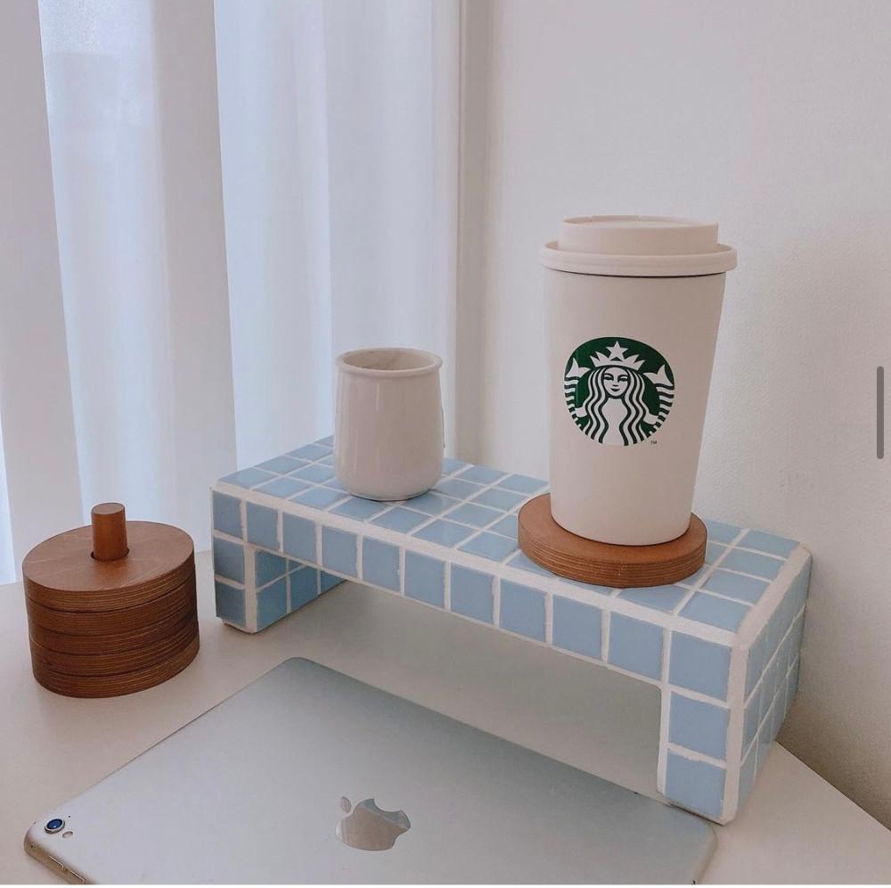 [DIY키트 3-2탄]타일 오브제 n선반 트레이 셀프 촬영 소품 만들기