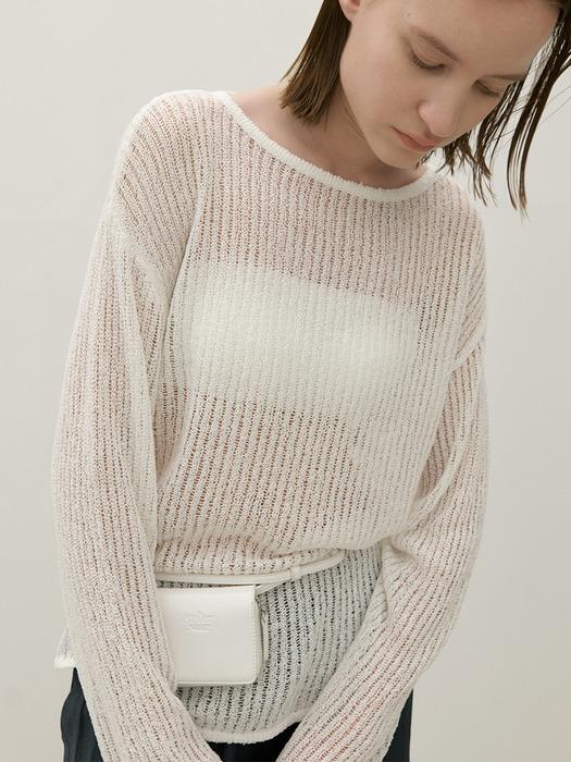 LEV BOUCLE LOOSE FIT KNIT(T-6856)
