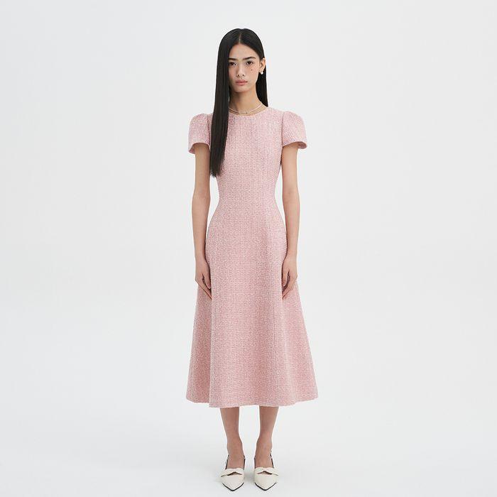 Adeline Tweed Dress - Long(2color)