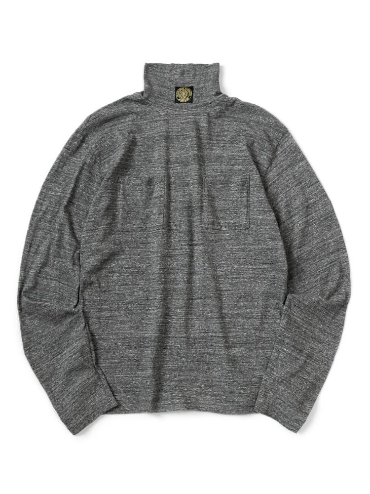 KAPITAL 캐피탈 TOP천축 하이넥 포켓 롱T K2310LC098