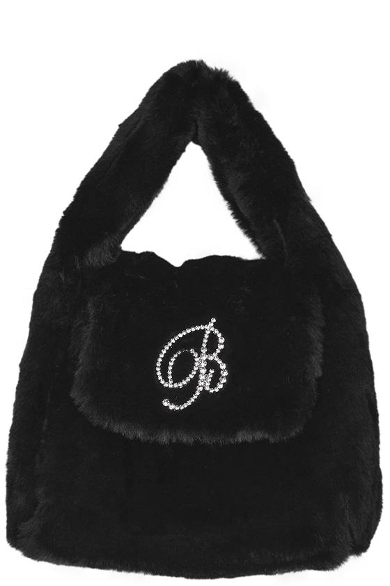 밍크 스퀘어 토트 백