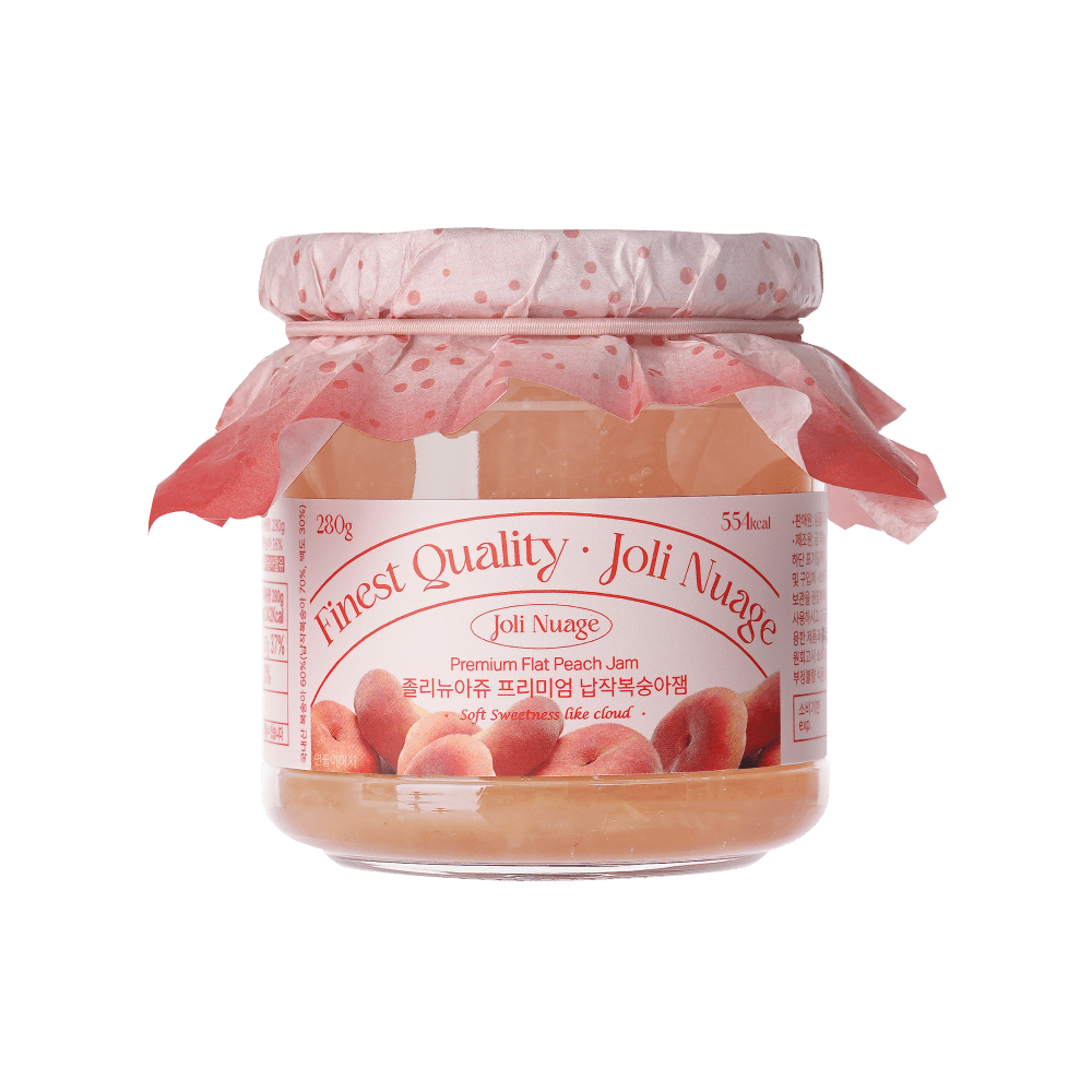 졸리뉴아쥬 프리미엄 국내산 납작복숭아 잼 (280g)