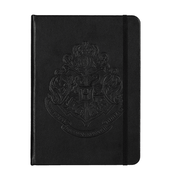 Personalised Hogwarts Crest Embossed Journal
