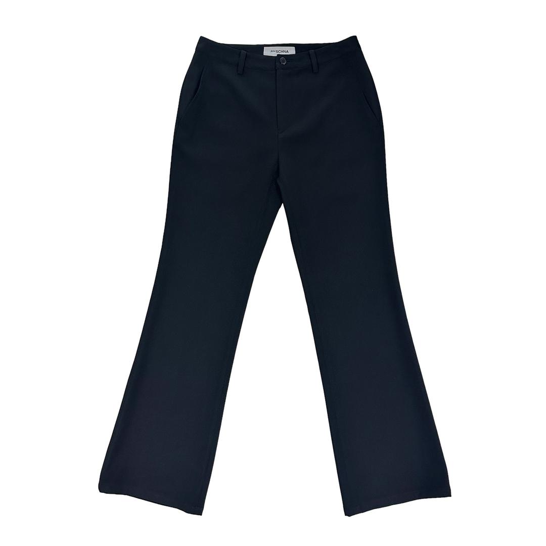 001 TROUSERS (BLACK)