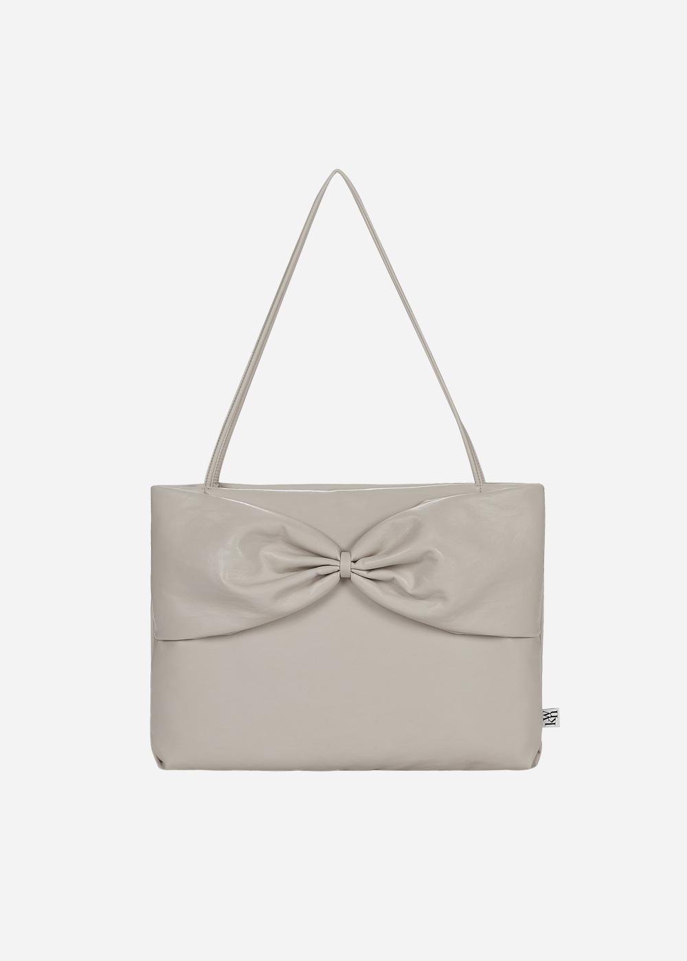 My Dear Bow Bow Tote Soft Beige