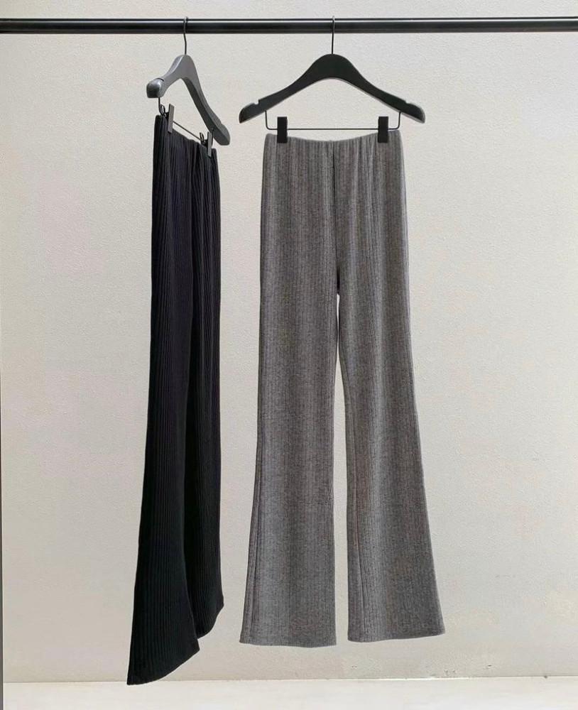 [당일] ounce 온스 리즈 골지 밴딩 팬츠 (2colors)