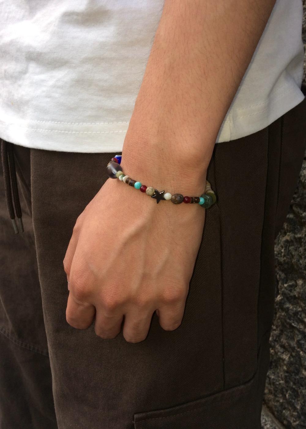 [ HIOB MADE ] HUG / Gemstone Star Bracelet