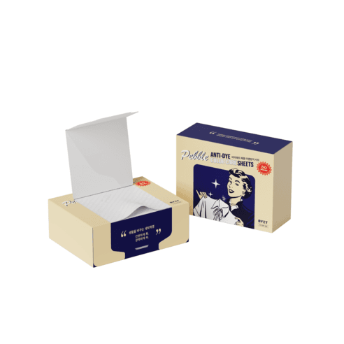 바이에트 바이에트 페블 이염방지시트 형광증백제 미세먼지흡착 세탁티슈 흰색옷이염방지제 - 세탁/건조용품 | 쿠팡