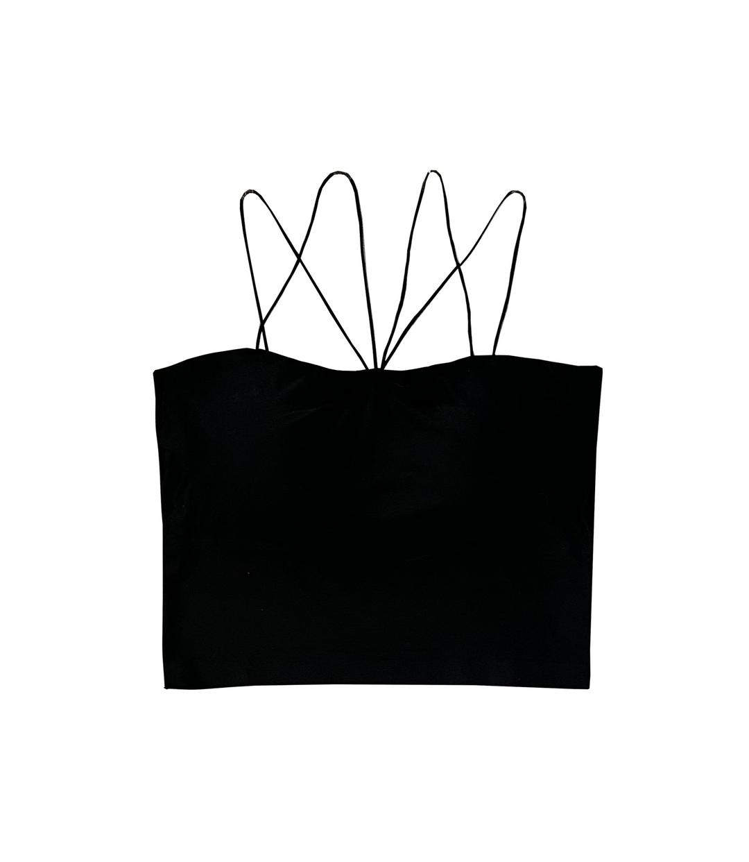 Basic cross strap bra Top
