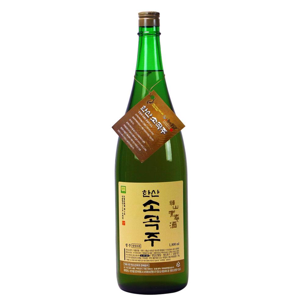 우희열 명인 한산소곡주-대용량 생주 1.8ℓ 1본(18%)