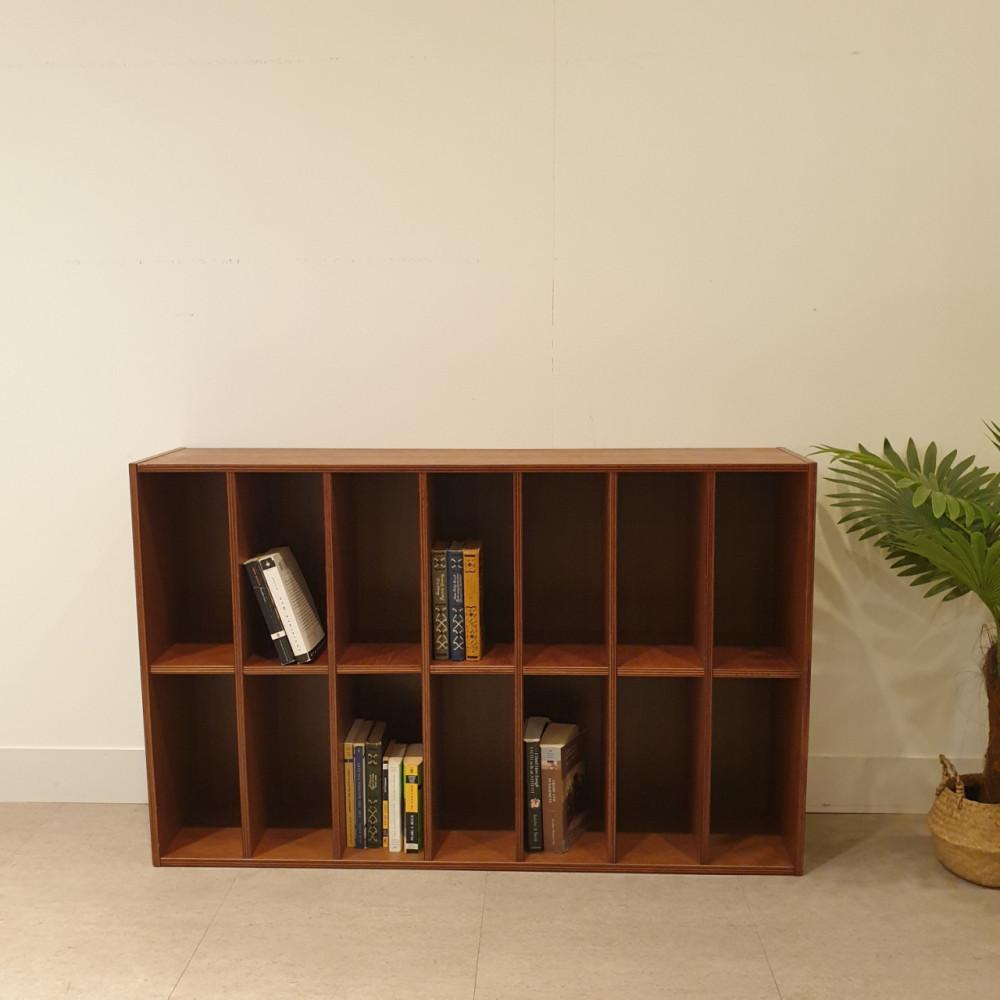 오노홈 라왕합판책장 합판가구 2단 낮은책장 거실 원목책장 빈티지가구