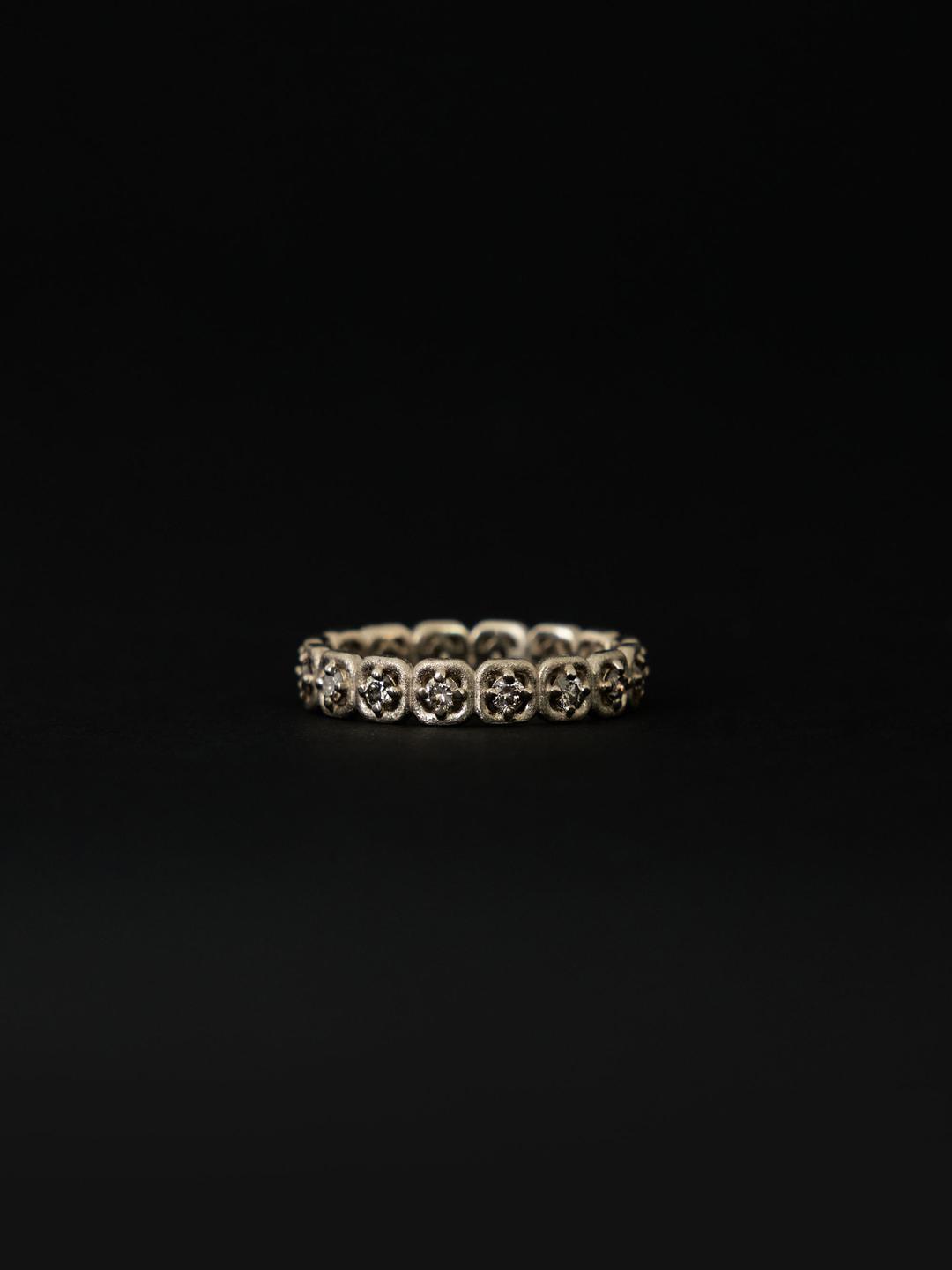 diamond bricks full eternity band.
