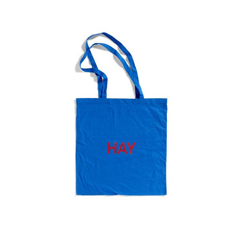 HAY 블루 토트백  Blue Tote Bag /스카이블루 + 레드 로고 (541126)