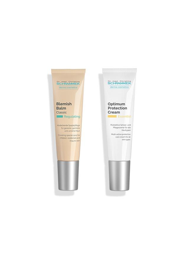 블레미쉬 밤 15ml + 옵티멈 프로텍션 크림 SPF30+ 15ml