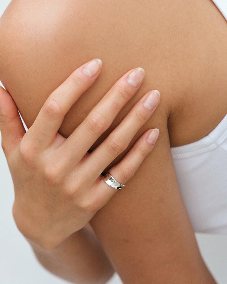 Pinky Flow Ring (silver925)