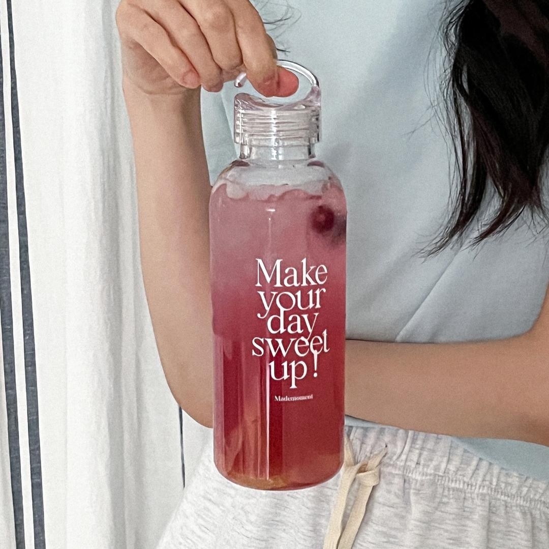 sweet up 투명 핸들텀블러