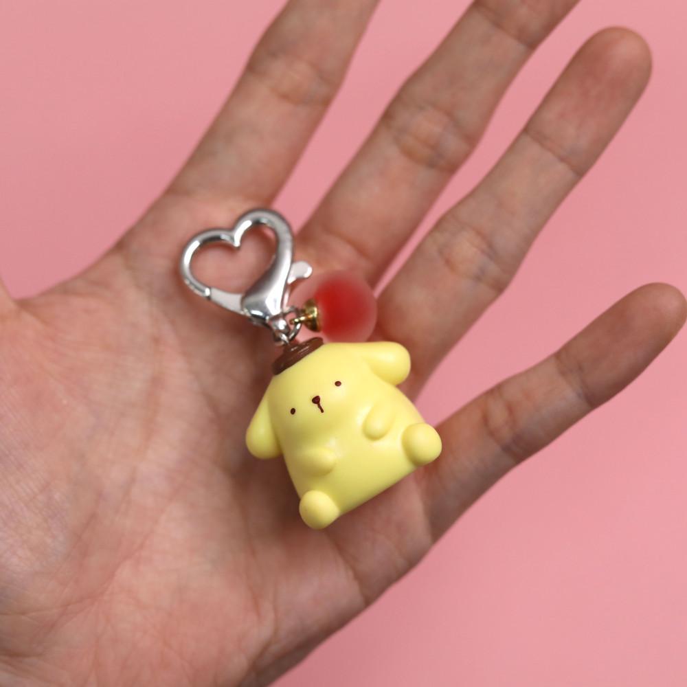 [고독한문방구] 폼폼푸린 하트 키링 💛