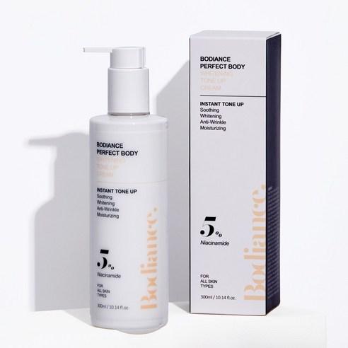 바디언스 바디 미백 톤업 크림 300ml 겨드랑이 팔꿈치 엉덩이 사타구니 착색 색소침착, 300ml, 1개 - 바디로션/크림/오일 | 쿠팡