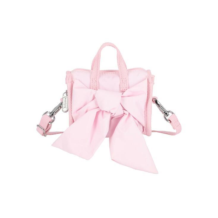 핑크 보우 마이크로 백